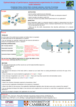 Optimal design of performance measurement