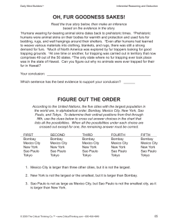 oh, fur goodness sakes! figure out the order