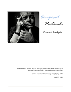 Instructional Analysis Design