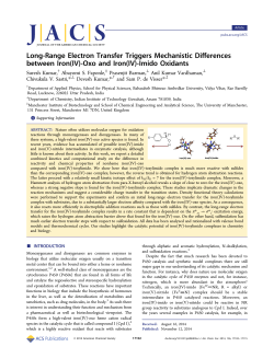 Long-Range Electron Transfer Triggers Mechanistic Differences