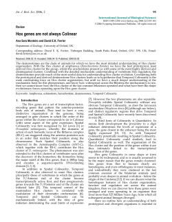 Int. J. Biol. Sci. - International Journal of Biological Sciences