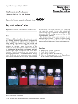 Boy with `rainbow` urine - Oxford Academic