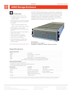 4U60 Storage Enclosure
