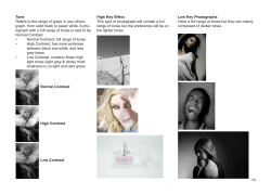 14 Tone Refers to the range of greys in your photo