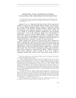 appointing state attorneys general: evaluating the unbundled state
