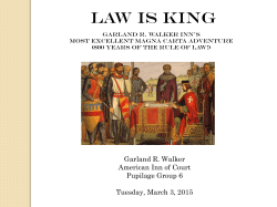 LAW iS KING - American Inns of Court