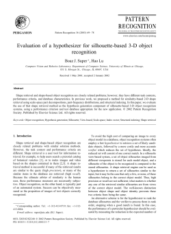Evaluation of a hypothesizer for silhouette-based 3