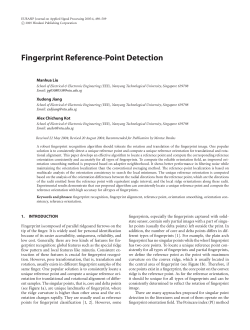 Fingerprint reference-point detection