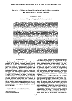 Tapping of Magmas from Ubiquitous Mantle
