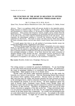 The function of the rump in relation to sitting and the keane