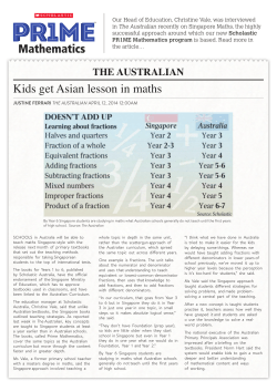 Kids get Asian lesson in maths