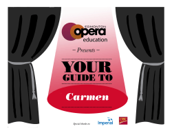 Carmen - Edmonton Opera