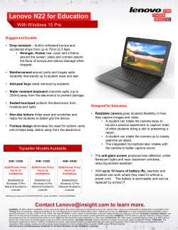 Lenovo N22 for Education