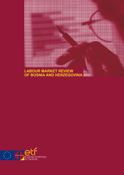 labour market review of bosnia and herzegovina