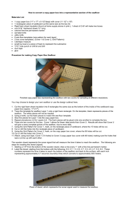 Procedure for making Copy Paper Box Seafloor