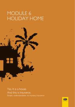 module 6 holiday home