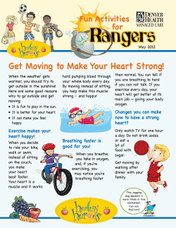 Get Moving to Make Your Heart Strong!