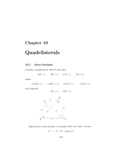 Quadrilaterals