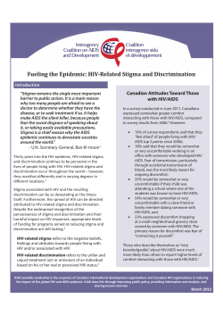 New Info Sheet! Fueling the Epidemic: HIV
