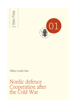 SAXI, Nordic defence Cooperation after the Cold War