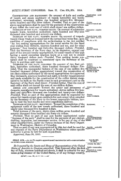SIXTY-FIRST CONGRESS. SEss. II. CHs. 378, 379