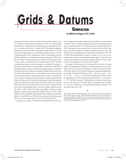 Grids and Datums: Gibraltar