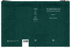 Pfarrerbuch der Kirchenprovinz Sachsen
