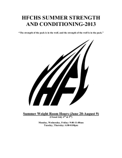 agilities-plyo`s-sprint workouts for july - HFCHS