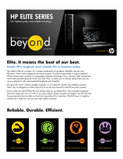 HP ELITE SERIES