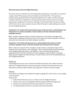 Minnie Kennedy and the Civil Rights Movement