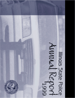 Table of Contents - Illinois State Police