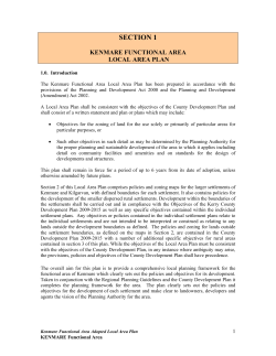 kenmare functional area