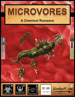 Microvores: A Chemical Romance Part 1
