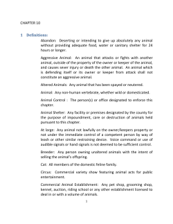CHAPTER 10 1 Definitions: Abandon: Deserting or intending to give