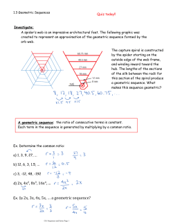 d) 2x, 4x2, 8x3, 16x4, Ex. Is 2x, 3x, 4x, 5x, &hellip; a geometric sequence?
