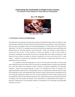 Confronting the Centerfolds as Single-Frame Cinema - U-Turn