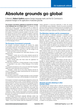 Please click here to read Robert`s article.