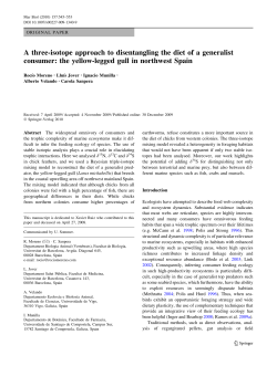 Moreno, R., Jover, L, Munilla, I, Velando, A., Sanpera C