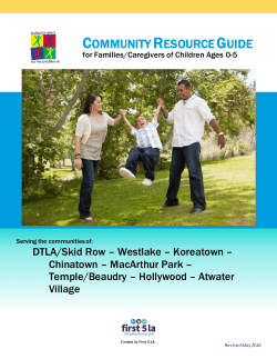 community resource guide