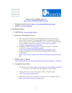 Resources List
