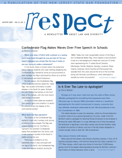 Confederate Flag Makes Waves Over Free Speech in