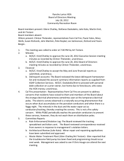 July 2012 - Rancho Larios Living