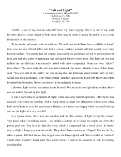 a sermon preached at Skipwith UMC on