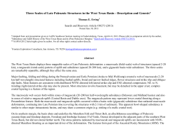 Three Scales of Late Paleozoic Structures in the West Texas Basin