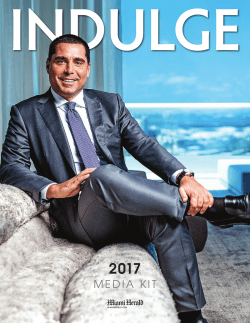 to the 2017 INDULGE media kit