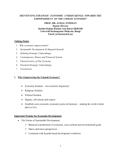 IDENTIFYING STRATEGIC ECONOMIC - e