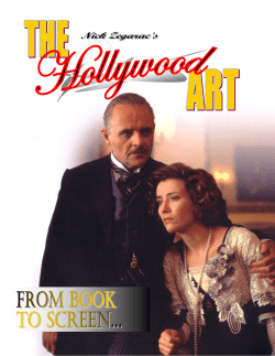 Cinematic adaptations of great literary masterworks