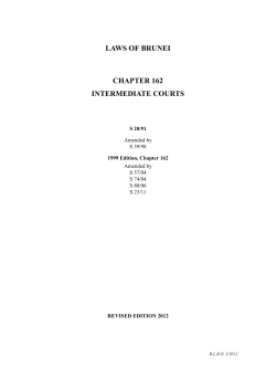 INTERMEDIATE COURTS ACT - Attorney General`s Chambers
