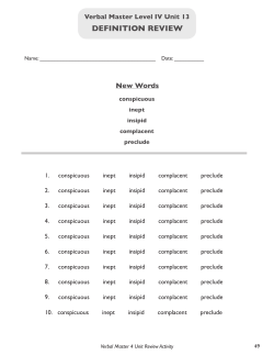 definition review - Failure Free Reading