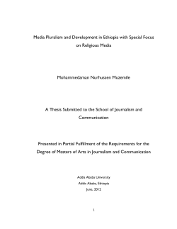mohamed thesis - Addis Ababa University Institutional Repository